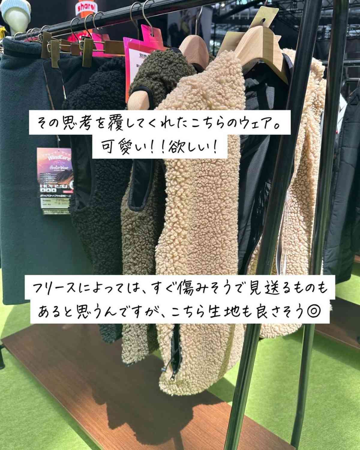 ワークマン】「WindCoreヒーターボアフリースベスト」は女子も使いたくなる！3900円なのに可愛すぎっ | イチオシ | ichioshi